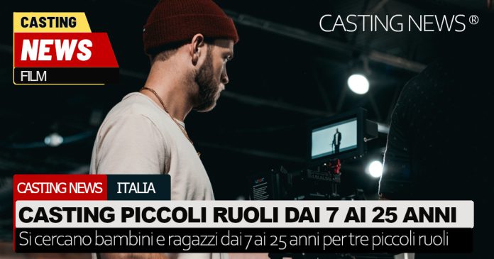 Casting piccoli ruoli