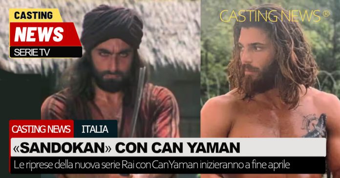 Sandokan con Can Yaman